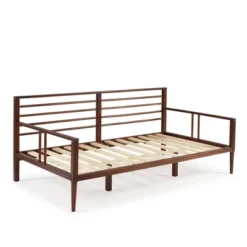 Mid Century Modern Solid Wood Spindle Daybed - Saracina Home -Living Room Furniture Store GUEST 03589d72 727c 4275 b0fa 7aa23312241d