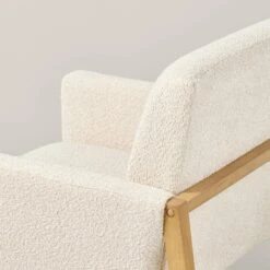 Boucle Upholstered Accent Arm Chair - Cream - Hearth & Hand™ With Magnolia 13 Boucle Upholstered Accent Arm Chair - Cream - Hearth & Hand™ With Magnolia -Living Room Furniture Store GUEST 048e0445 498d 4ee6 88fb 43fc40b20dd3