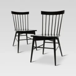 Set Of 2 Windsor Dining Chair - Threshold -Living Room Furniture Store GUEST 0b9ba35a 3c3a 443f af54 3aefe24f579b