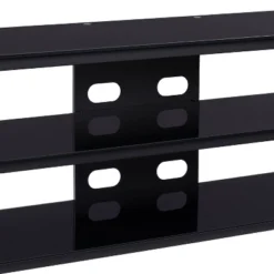 Travers Open Shelves TV Stand For TVs Up To 82" Black - CorLiving -Living Room Furniture Store GUEST 0edd0c04 1c33 446e b656 8d2c7ae77ed5