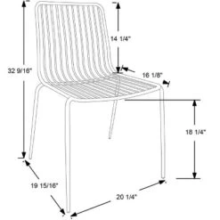 Set Of 2 Sodra Rounded Seat Wire Dining Chair Black - Threshold™ -Living Room Furniture Store GUEST 0f828125 acf9 421a 891b 2b59dd6df491