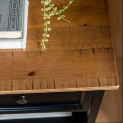 Set Of 2 Farmhouse Single Drawer V Frame Nightstands - Saracina Home -Living Room Furniture Store GUEST 11fc86f8 8dff 46e9 a91b 9654d2a38dbc