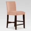 25" Velvet Parsons Counter Height Barstool Wood - Threshold™ 1 25" Velvet Parsons Counter Height Barstool Wood - Threshold™ -Living Room Furniture Store GUEST 19e5b944 d3af 44f3 81a3 1b933d94db5b