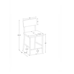 Wood & Steel Counter Stool -Natural/Black - Hearth & Hand™ With Magnolia -Living Room Furniture Store GUEST 1f891988 1277 4607 9995 95216da53e93