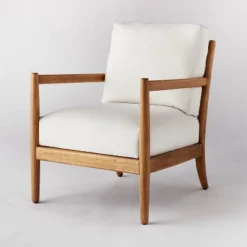 Park Valley Ladder Back Wood Arm Accent Chair - Threshold™ Designed With Studio McGee -Living Room Furniture Store GUEST 206cdd8a 8553 47b6 b0a9 669f755f3bb8