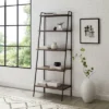 72" Open Storage Ladder Bookshelf - Saracina Home -Living Room Furniture Store GUEST 24850305 83dd 46ea a203 73dac7392f73