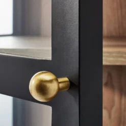 60" Crystal Cove Glass Cabinet Black - Threshold™ Designed With Studio McGee 11 60" Crystal Cove Glass Cabinet Black - Threshold™ Designed With Studio McGee -Living Room Furniture Store GUEST 26fa73ea e496 41cb a096 0f669cdcbb99