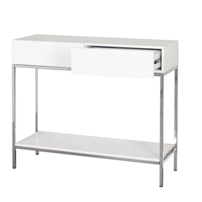 Lewis Modern Sofa Table White - Buylateral 6 Lewis Modern Sofa Table White - Buylateral - Image 4