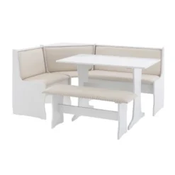 Penrose Storage Nook Dining Set - Linon -Living Room Furniture Store GUEST 2f75fd8a 315e 4e48 b95e 4d1473377293