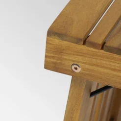 Kyoto Acacia Wood Folding Side Table - Teak - Christopher Knight Home -Living Room Furniture Store GUEST 30b84044 3742 44b3 b696 5dec686f589f