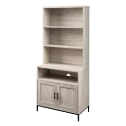 64.12" Orin Modern 2 Door Bookshelf Hutch - Saracina Home -Living Room Furniture Store GUEST 3430bc99 4436 4284 b8dd 536051a78bbe
