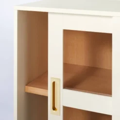 32" Promontory Sliding Glass 2 Door Cabinet - Threshold™ Designed With Studio McGee 20 32" Promontory Sliding Glass 2 Door Cabinet - Threshold™ Designed With Studio McGee -Living Room Furniture Store GUEST 398e0eec bec3 45c1 95e7 a8239c467b48