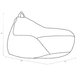 Sensory Friendly Kids’ Bean Bag - Pillowfort™ -Living Room Furniture Store GUEST 3bab313d 4145 43d8 aa0e da40ba146489