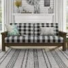 Jovie Gingham Rustic Sofa - HOMES: Inside + Out 2 Jovie Gingham Rustic Sofa - HOMES: Inside + Out -Living Room Furniture Store GUEST 3c63653f 0da2 4f03 9cb4 c5ee1bd8d5d3