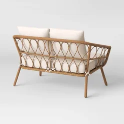 Britanna Patio Loveseat, Outdoor Furniture - Natural - Opalhouse™ -Living Room Furniture Store GUEST 3e5f70ee 1fe6 4751 87aa 639e042763e5