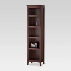 72" Carson Narrow Bookcase - Threshold™ -Living Room Furniture Store GUEST 45446ef2 d321 4ab6 8159 8d319cd50c53