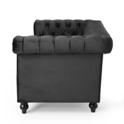 Brinkhaven Modern Glam Tufted Velvet Loveseat With Nailhead Trim - Christopher Knight Home -Living Room Furniture Store GUEST 46ebb8a8 cefc 48b5 8052 51382232abce