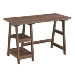 Designs2Go Trestle Desk With Shelves - Breighton Home 25 Designs2Go Trestle Desk With Shelves - Breighton Home -Living Room Furniture Store GUEST 46edd10a fbd8 4d2f a81e 7a1e2df4d259