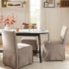 Canvas Slipcover Armless Dining Chair - Hearth & Hand™ With Magnolia 1 Canvas Slipcover Armless Dining Chair - Hearth & Hand™ With Magnolia -Living Room Furniture Store GUEST 48c848be 306a 4882 803a a7cc67f3508c