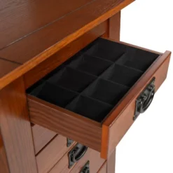 Delia Jewelry Armoire Brown - Powell Company -Living Room Furniture Store GUEST 4a0d7c99 51bd 4cd2 8472 6e8b493f88a0