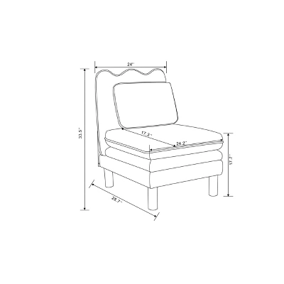 Bencia Slipper Chair Mustard - Opalhouse™ Designed With Jungalow™ 11 Bencia Slipper Chair Mustard - Opalhouse™ Designed With Jungalow™ - Image 9