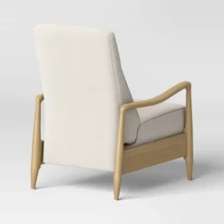 Dusk Mid-Century Wooden Arm Recliner - Threshold™ -Living Room Furniture Store GUEST 55702441 300a 4057 98b7 7c66fcf823b0