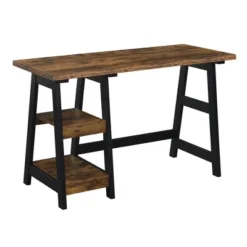 Designs2Go Trestle Desk With Shelves - Breighton Home 32 Designs2Go Trestle Desk With Shelves - Breighton Home -Living Room Furniture Store GUEST 63e3a54d 0d29 4709 87d7 2c9754419ab8