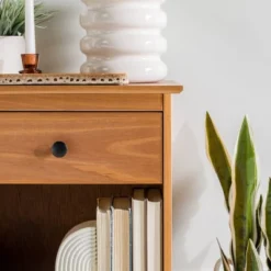 Stiva Classic Mid-Century Modern 1 Drawer Nightstand - Saracina Home -Living Room Furniture Store GUEST 69f016e9 bca8 4167 8409 ddd6f8ee76e2