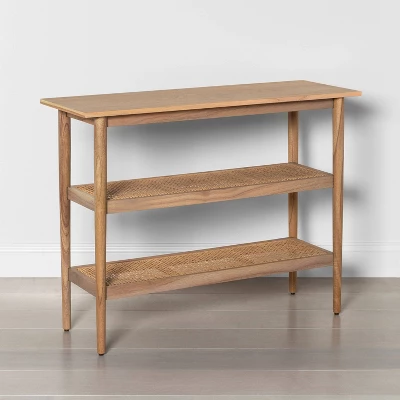 Wood & Cane Console Table - Hearth & Hand™ With Magnolia 11 Wood & Cane Console Table - Hearth & Hand™ With Magnolia - Image 9