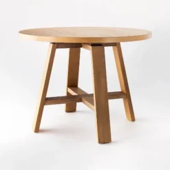 42" Linden Round Wood Dining Table - Threshold™ Designed With Studio McGee 15 42" Linden Round Wood Dining Table - Threshold™ Designed With Studio McGee -Living Room Furniture Store GUEST 76f39d84 a190 4b52 8dd9 493baf78d72a