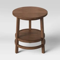 Haverhill Round Wood End Table Weathered Brown - Threshold™ 5 Haverhill Round Wood End Table Weathered Brown - Threshold™ -Living Room Furniture Store GUEST 771341e0 b723 4f2f 9379 9af75f85b192