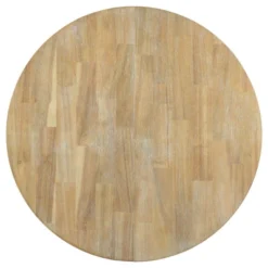 5 PCS Round Wood Extendable Dining Table Set With 4 Upholstered Dining Chairs-ModernLuxe -Living Room Furniture Store GUEST 79dc3734 b739 4b16 9a49 697150fc6d46