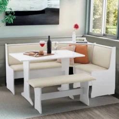 Penrose Storage Nook Dining Set - Linon -Living Room Furniture Store GUEST 7b108c90 195a 4248 bd3a 6d7d34ee6a1d