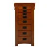 Delia Jewelry Armoire Brown - Powell Company -Living Room Furniture Store GUEST 81cfc928 81eb 4a17 bcee 54a4eba63789