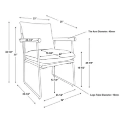 Cushioned Metal & Wood Accent Arm Chair - Cream/Black - Hearth & Hand™ With Magnolia 13 Cushioned Metal & Wood Accent Arm Chair - Cream/Black - Hearth & Hand™ With Magnolia -Living Room Furniture Store GUEST 84c70339 8fe6 4d7e 9c25 b29cf77d6a96