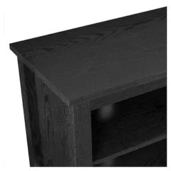Transitional 6 Cubby Wood Open Storage Wood TV Stand For TVs Up To 80"- Saracina Home -Living Room Furniture Store GUEST 8558ee0a 9225 42d5 a511 7df8f8dfda97