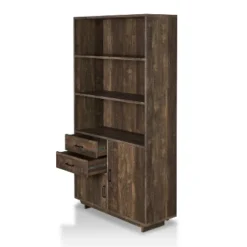 69.8" Tappan Bookcase With Cabinet Reclaimed Oak - HOMES: Inside + Out -Living Room Furniture Store GUEST 864a616a ddd2 49d9 b2b9 c42fba9c9ec9