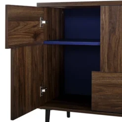Modern Accent Cabinet With Color Pop Interior - Saracina Home -Living Room Furniture Store GUEST 87f00dd5 46b4 4ced a78c 07ae94628538