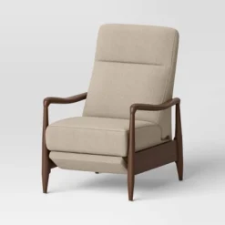 Dusk Mid-Century Wooden Arm Recliner - Threshold™ -Living Room Furniture Store GUEST 8847a956 a9d1 4f39 9606 b945601b21b9