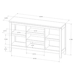 32" Carson Horizontal Bookcase With Adjustable Shelves - Threshold -Living Room Furniture Store GUEST 8ed9f35d 4de6 4ad0 bc2b cfd89c35e08c
