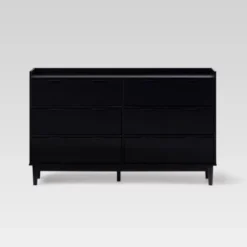 Mid-Century Modern Solid Wood 6 Drawer Double Dresser - Saracina Home 37 Mid-Century Modern Solid Wood 6 Drawer Double Dresser - Saracina Home -Living Room Furniture Store GUEST 90151679 33ac 41ca 9018 ea6b115ba554