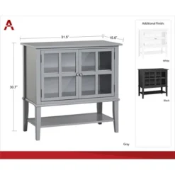 Durham 2 Door Storage Cabinet - Room & Joy -Living Room Furniture Store GUEST 9091c0de 5005 4e42 9aeb e3059ab96d7b