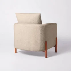 Elroy Faux Shearling Accent Chair With Wood Legs - Threshold™ Designed With Studio McGee 16 Elroy Faux Shearling Accent Chair With Wood Legs - Threshold™ Designed With Studio McGee -Living Room Furniture Store GUEST 9253b8cf 4e11 4a1b aeb0 11fec1e0f29d