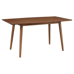 60" Mid-Century Rectangle Dining Table - Saracina Home -Living Room Furniture Store GUEST 929e1146 5890 4055 8bae 948aa54d7882