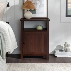 Georgia Single Door Storage Nightstand - Saracina Home -Living Room Furniture Store GUEST 94a76c8d b073 419f 9ead fe23e05656da