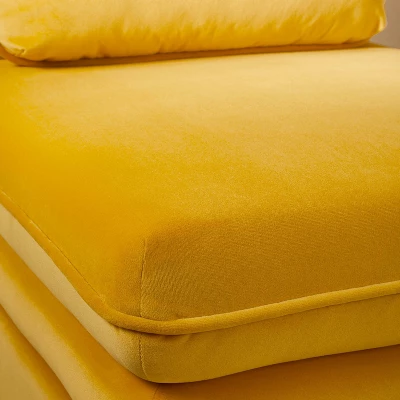 Bencia Slipper Chair Mustard - Opalhouse™ Designed With Jungalow™ 6 Bencia Slipper Chair Mustard - Opalhouse™ Designed With Jungalow™ - Image 4