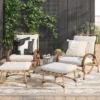 2pc Sculptured Statement Patio Chair & Ottoman - Opalhouse™ -Living Room Furniture Store GUEST a0d79d7d 073b 41fd a158 078171eea990