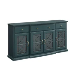 Selma Transitional 3 Tiered Ornate Fretwork Door Sideboard - Saracina Home -Living Room Furniture Store GUEST a805ffd1 b690 4ffe 9d92 5dadc7236258