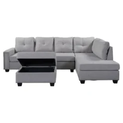 108" Reversible L-Shape Sectional Sofa Couch With Storage Ottoman-ModernLuxe 18 108" Reversible L-Shape Sectional Sofa Couch With Storage Ottoman-ModernLuxe -Living Room Furniture Store GUEST a9ce32c3 fc5c 4bb1 b03d cb528c5420d4