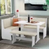 Penrose Storage Nook Dining Set - Linon -Living Room Furniture Store GUEST a9e6dc93 47f3 42ac a5b4 e34091010ee9
